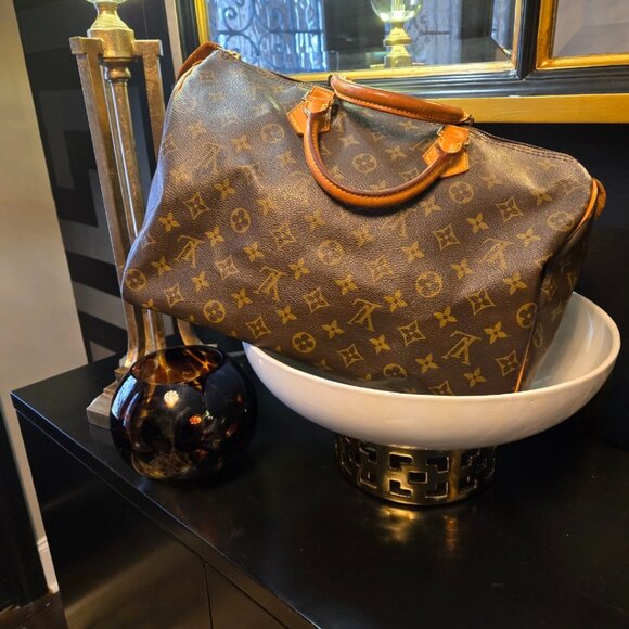 VVGC Authentic Preloved LV Speedy 35 and Pair of Unbranded Twillys - Picture 3 of 16